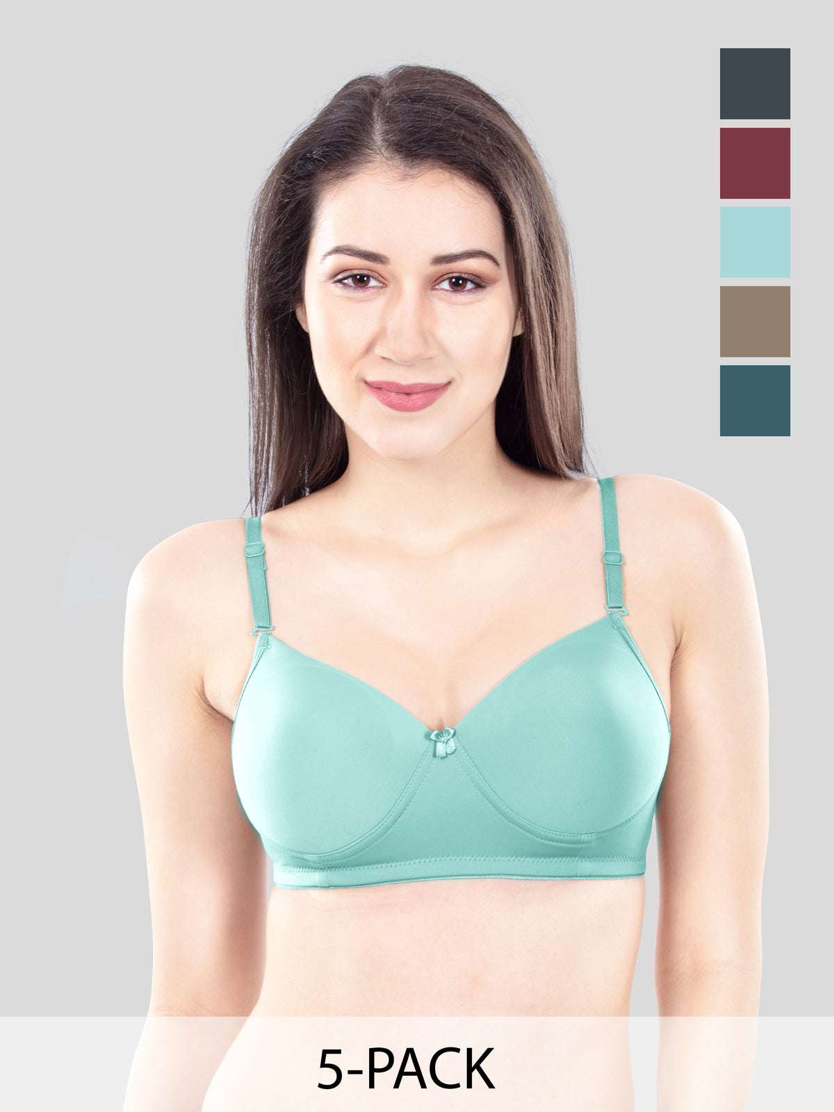 LESLIE PADDED BRA - 3Pcs Pack