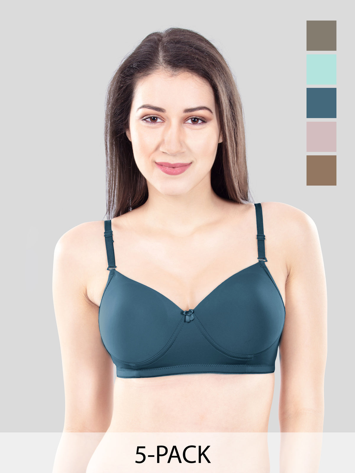 LESLIE PADDED BRA - 3Pcs Pack