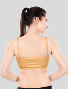 Cute Teen Sports Bra | Girls & Women Pack of 5 | Non-Padded Wirefree | Pure Cotton Stretch Daily Workout Bras with Adjustable Straps Super Combed Cotton Elastane Stretch Full & Elastic Band