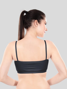 Cute Teen Sports Bra | Girls & Women Pack of 5 | Non-Padded Wirefree | Pure Cotton Stretch Daily Workout Bras with Adjustable Straps Super Combed Cotton Elastane Stretch Full & Elastic Band