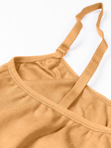 Cute Teen Sports Bra | Girls & Women Pack of 3 | Non-Padded Wirefree | Pure Cotton Stretch Daily Workout Bras with Adjustable Straps Super Combed Cotton Elastane Stretch Full & Elastic Band