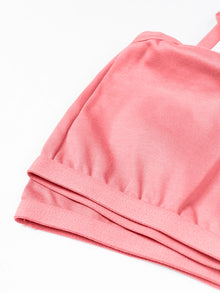 Cute Teen Sports Bra | Girls & Women Pack of 3 | Non-Padded Wirefree | Pure Cotton Stretch Daily Workout Bras with Adjustable Straps Super Combed Cotton Elastane Stretch Full & Elastic Band