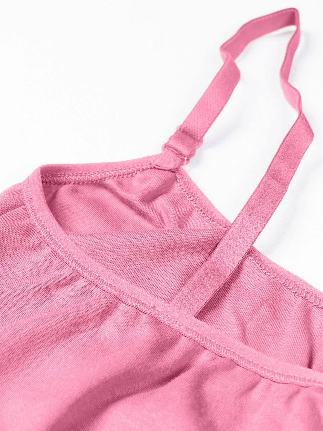 Cute Teen Sports Bra | Girls & Women Pack of 5 | Non-Padded Wirefree | Pure Cotton Stretch Daily Workout Bras with Adjustable Straps Super Combed Cotton Elastane Stretch Full & Elastic Band