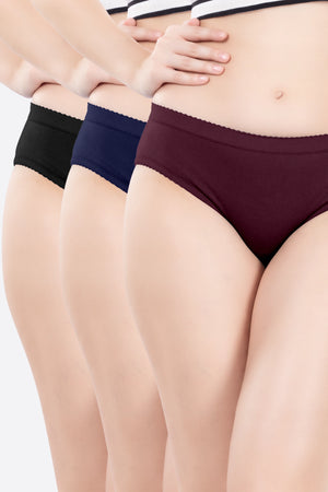 BLACK NAVY BURGUNDY