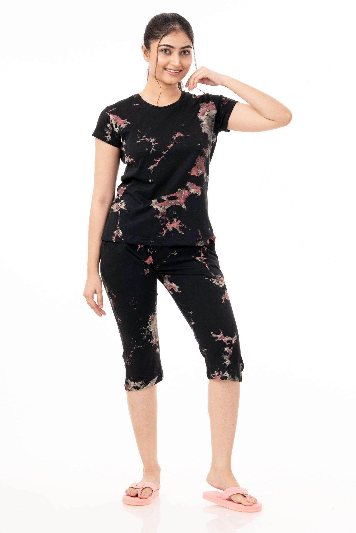 EDY-33 PYJAMA 3/4TH SET (1 PC SET)