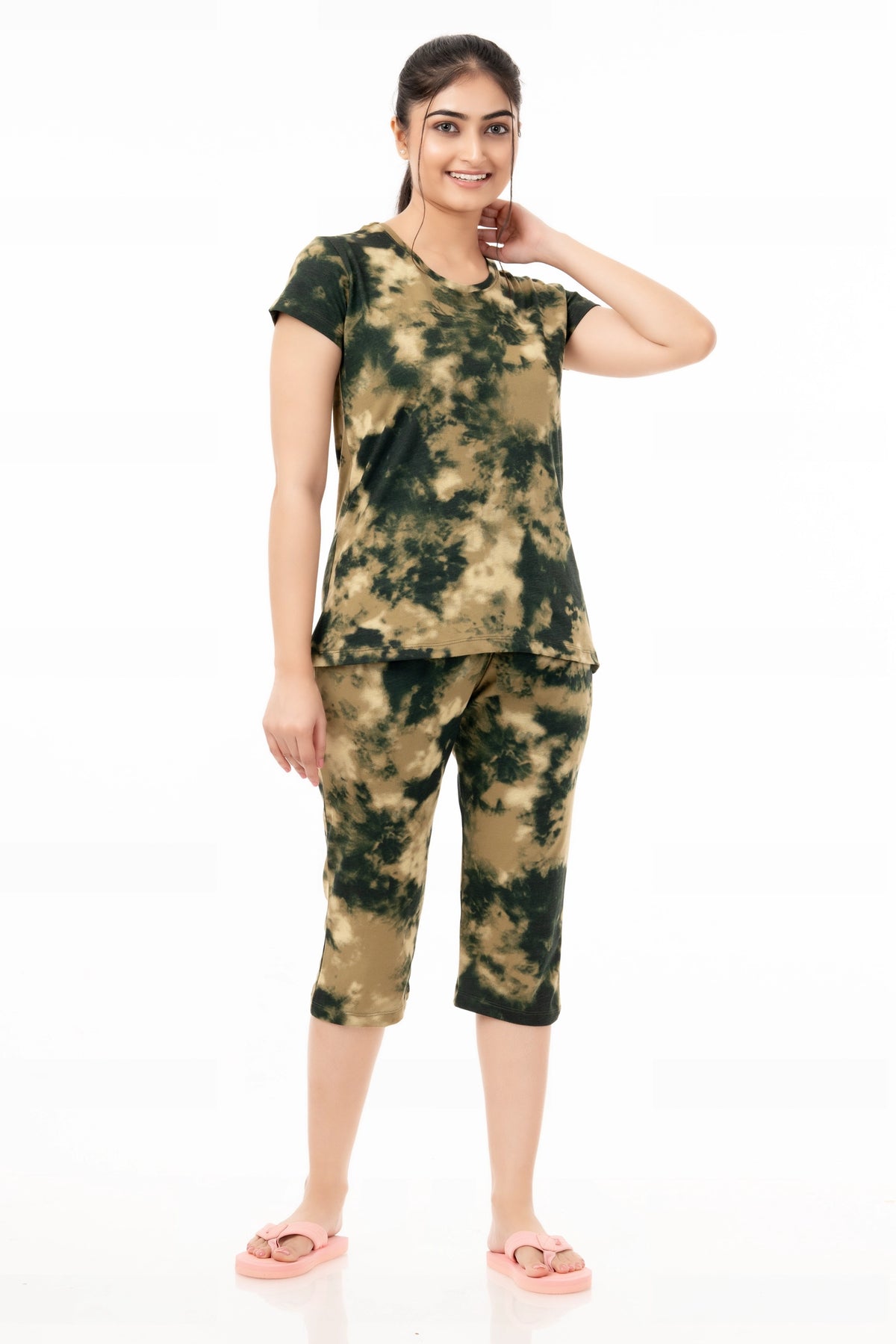 EDY-33 PYJAMA 3/4TH SET (1 PC SET)