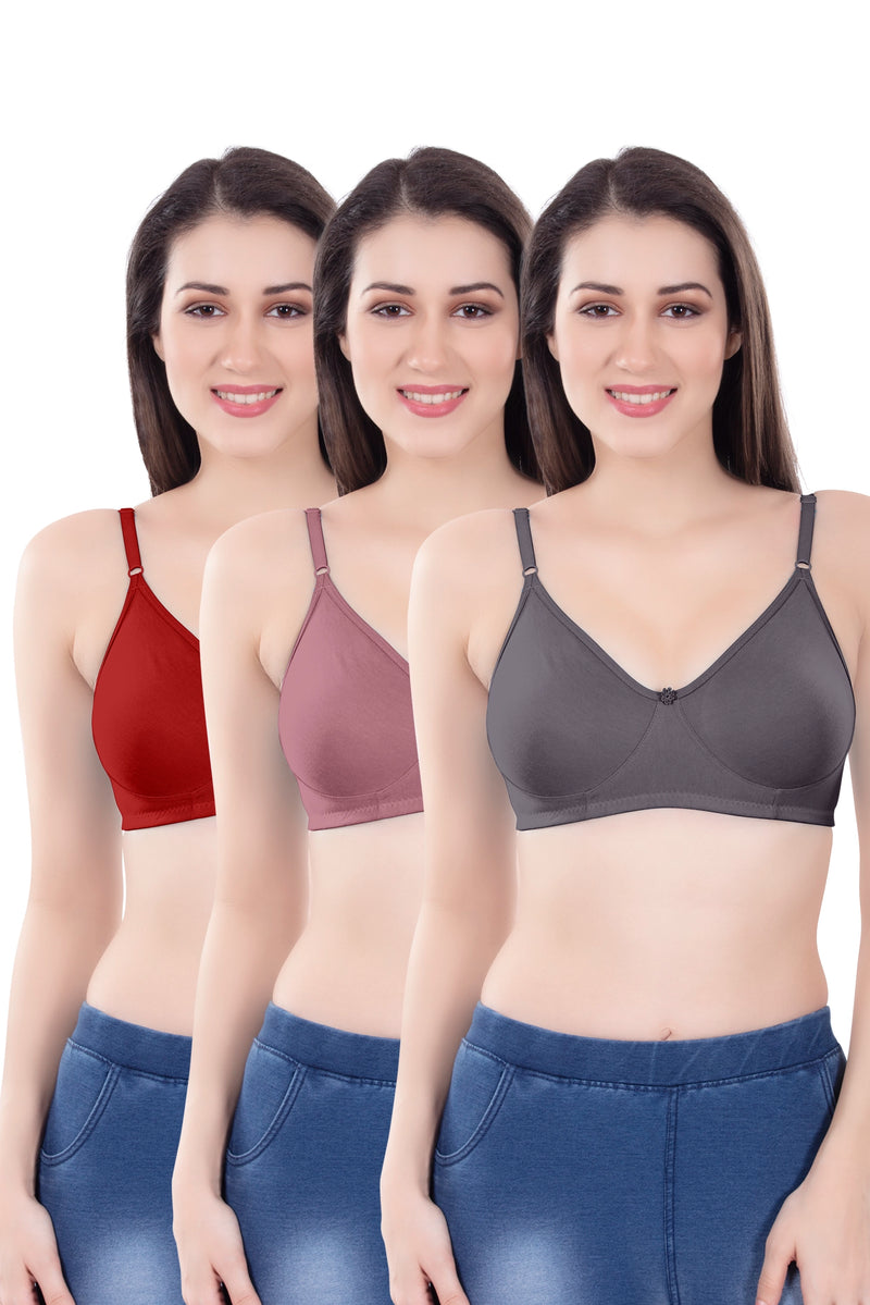 Helen Molded Bra ( pack Of 5PC & 3 PC )