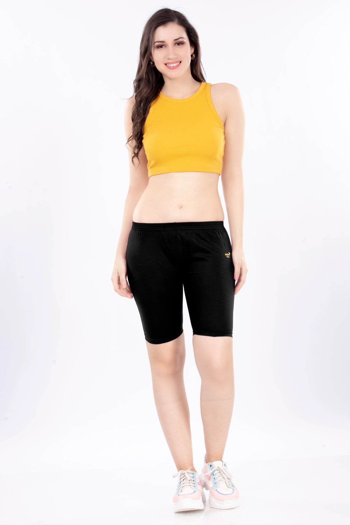 Cycling Shorts Black 5 Pc (combo)