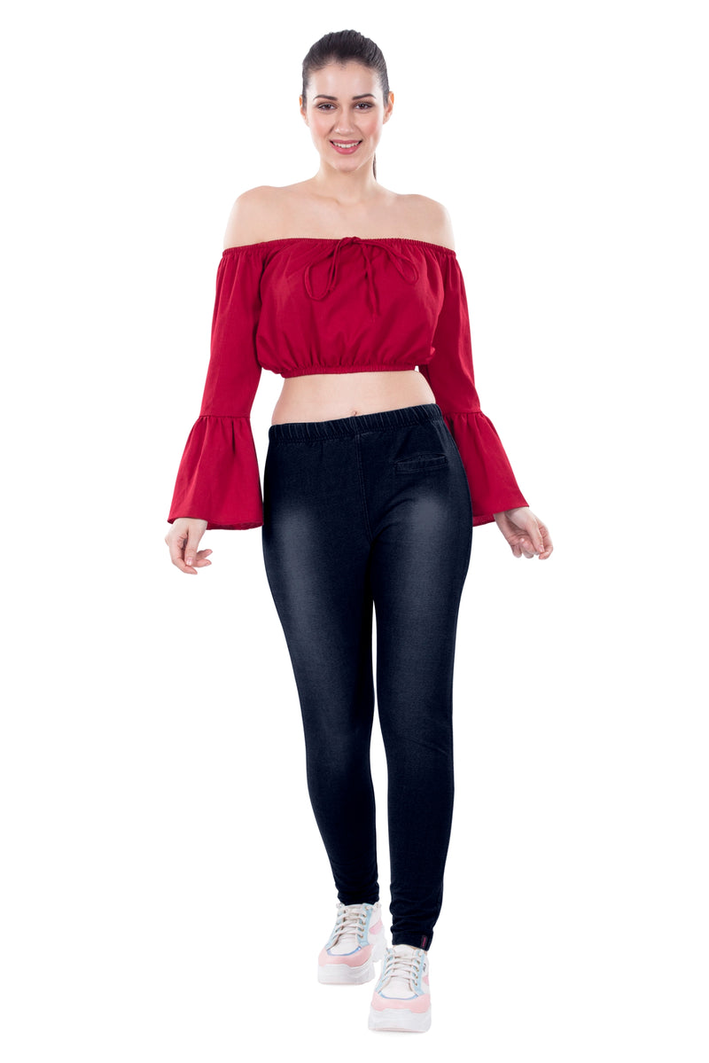 Kete Single Pocket Denim Jeggings