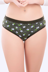 Yami Outer Elastic Printed Panties
