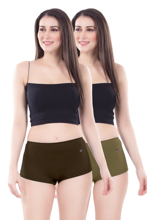 Brown Khaki 2 Pc