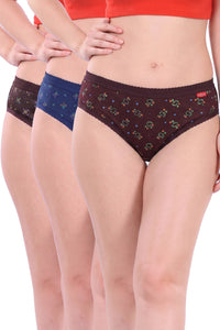Neka OE Printed Panties (3 Pc - Pack)