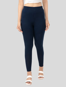 Ankle  Length Leggings | Pack of - 2 Pcs | EcoVero Tencel | Wrinkle-Free | Premium Ethnic Bottom Wear | 4-Way Stretch | Ankle Length Tights for Girls & Women in Vibrant Colors
