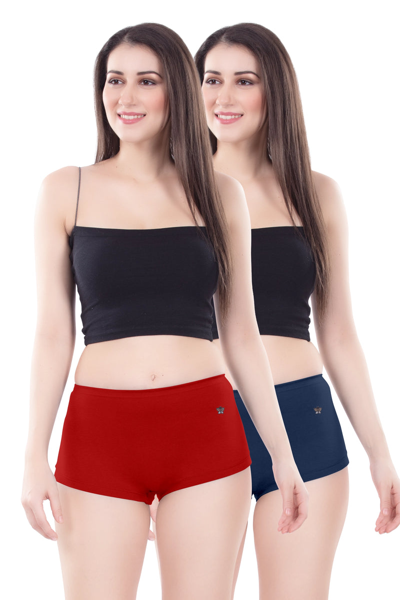 KIARA 2 Pc Red + Light Navy