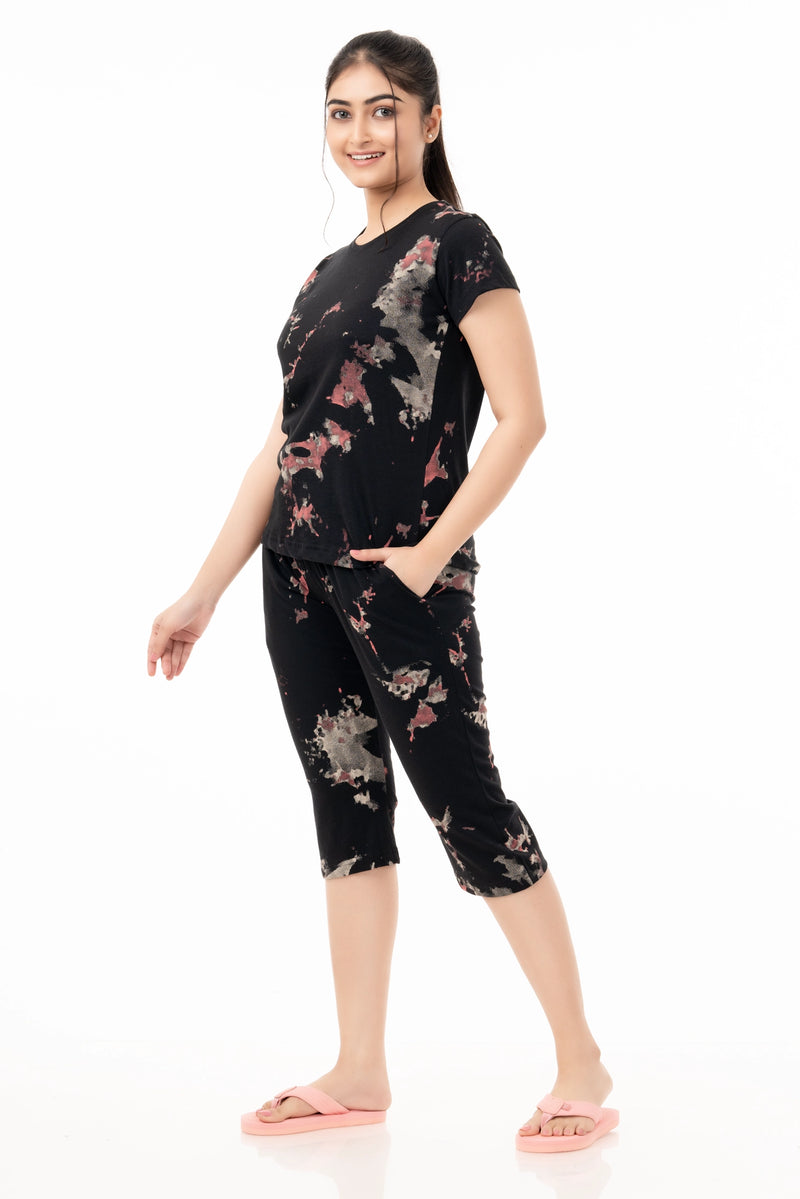 EDY-33 PYJAMA 3/4TH SET (1 PC SET)