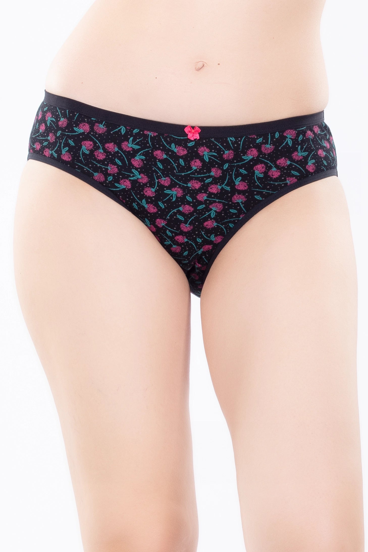 Nyla Fold Elastic Printed Panties