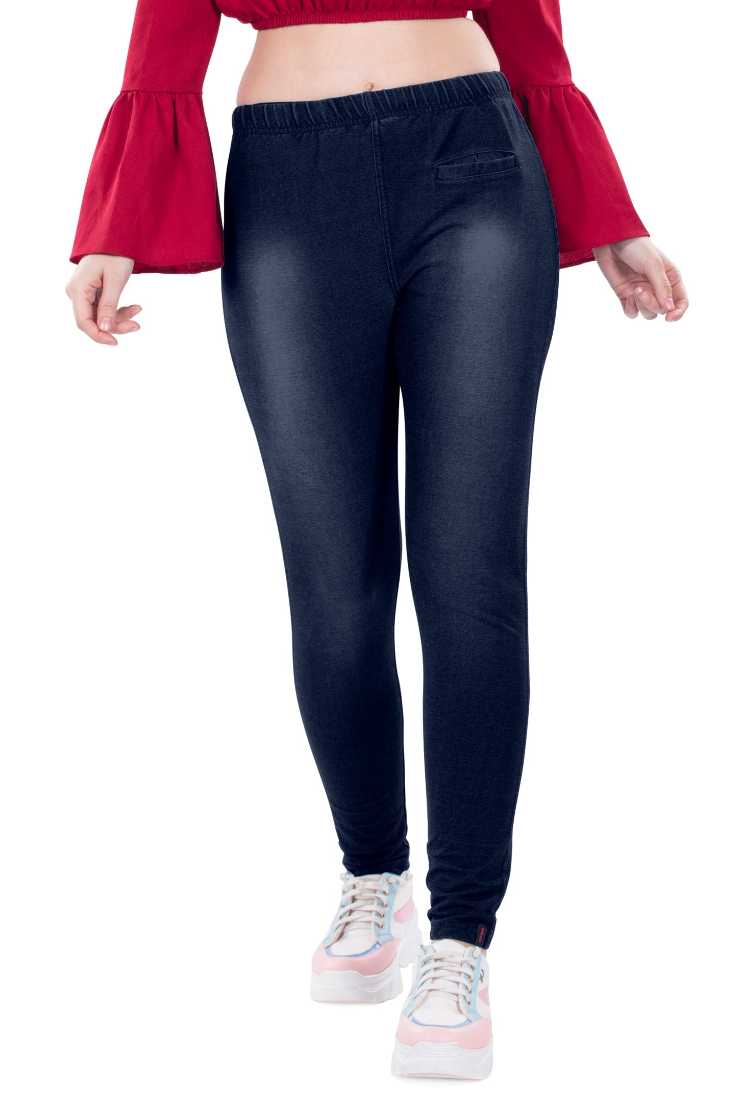 Kete Single Pocket Denim Jeggings