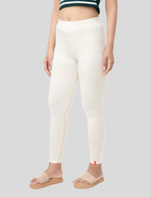 Ankle  Length Leggings | Pack of - 2 Pcs | EcoVero Tencel | Wrinkle-Free | Premium Ethnic Bottom Wear | 4-Way Stretch |  Anti-Chafing Ankle Length Tights for Girls & Women in Vibrant Colors
