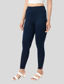 Ankle  Length Leggings | Pack of - 2 Pcs | EcoVero Tencel | Wrinkle-Free | Premium Ethnic Bottom Wear | 4-Way Stretch | Ankle Length Tights for Girls & Women in Vibrant Colors