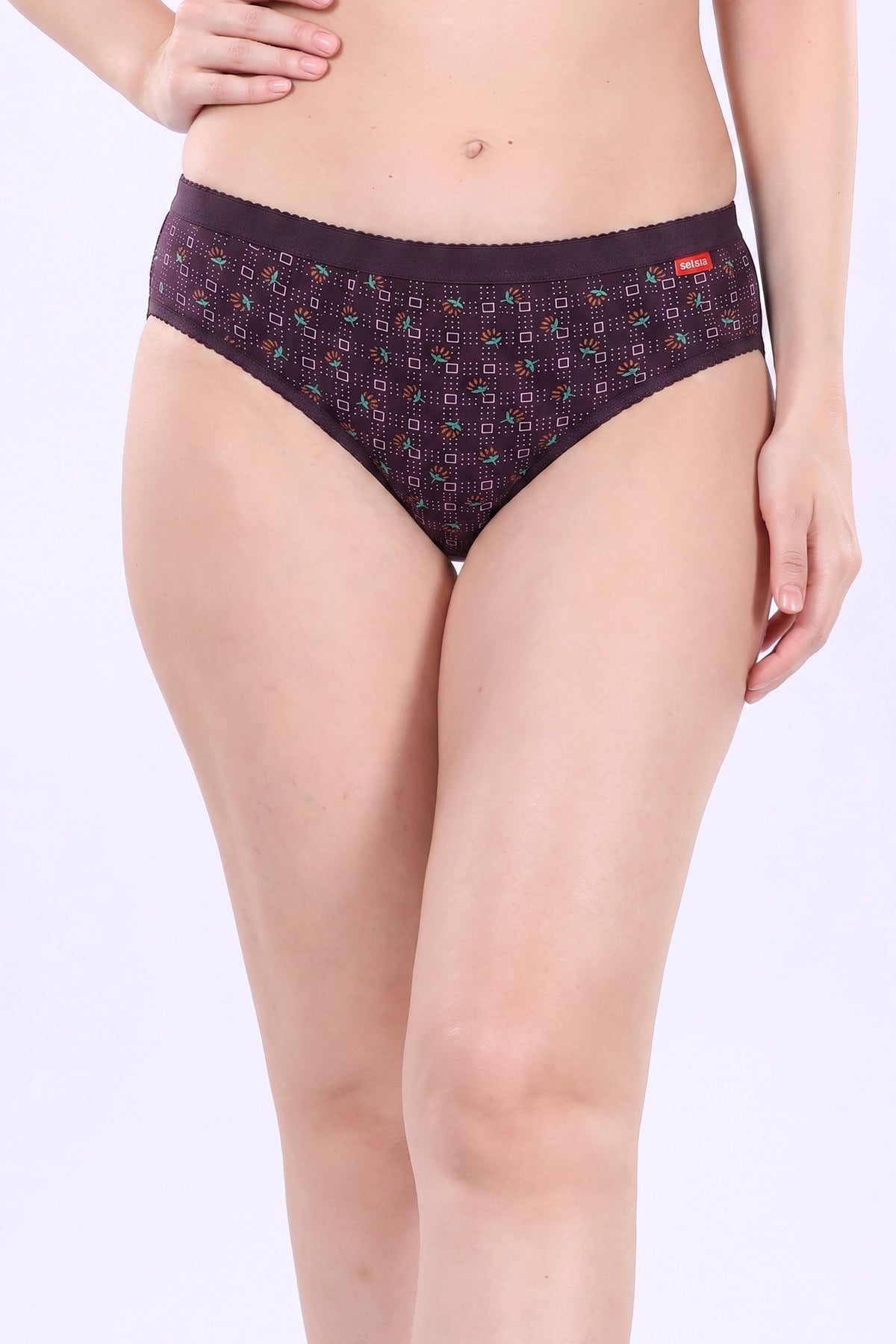 Yami OE Discharge Print Panties