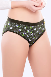 Yami Outer Elastic Printed Panties
