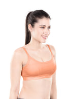 Hazel Light Color Sports Bra