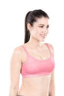 Hazel Light Color Sports Bra