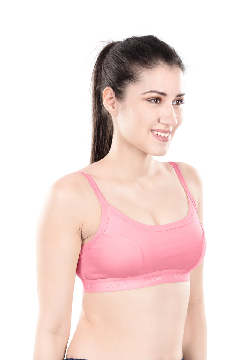 Hazel Light Color Sports Bra