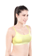 Hazel Light Color Sports Bra