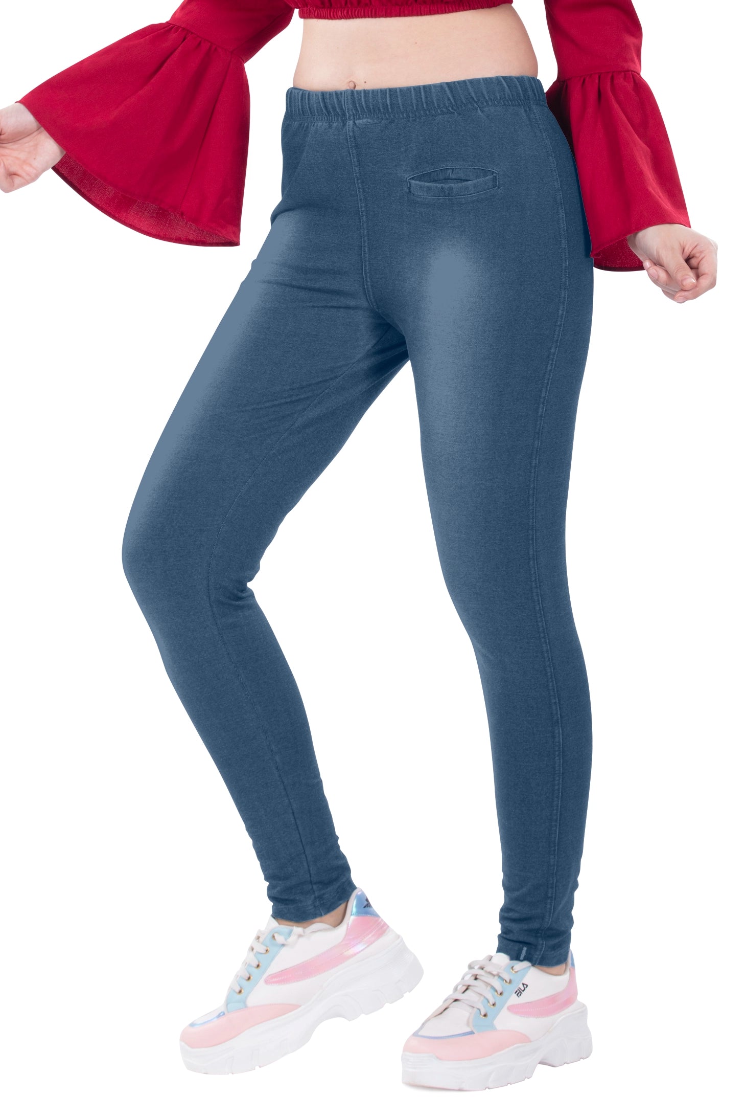 Kete Single Pocket Denim Jeggings