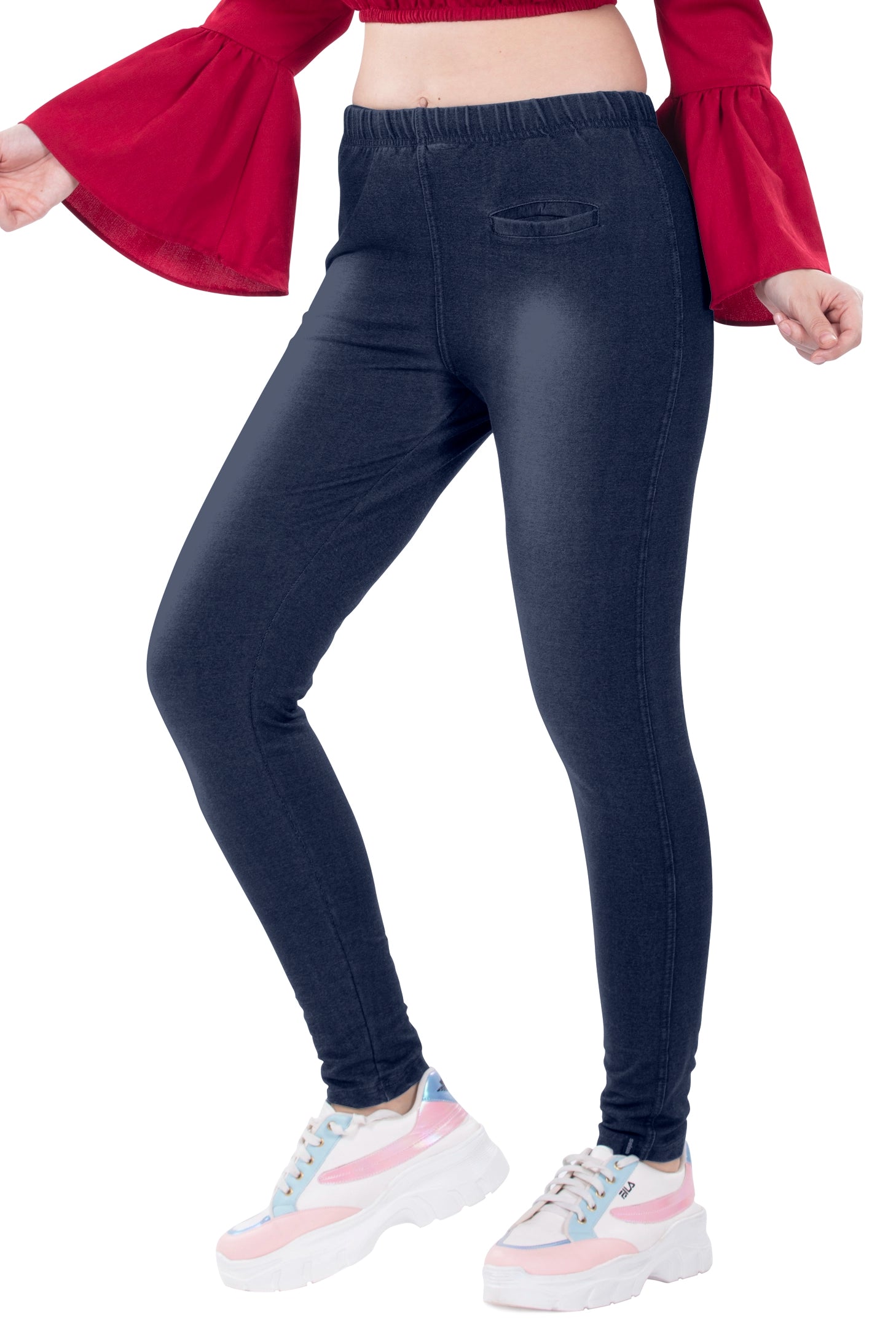 Kete Single Pocket Denim Jeggings