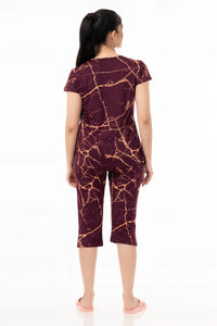 EDY-33 PYJAMA 3/4TH SET (1 PC SET)