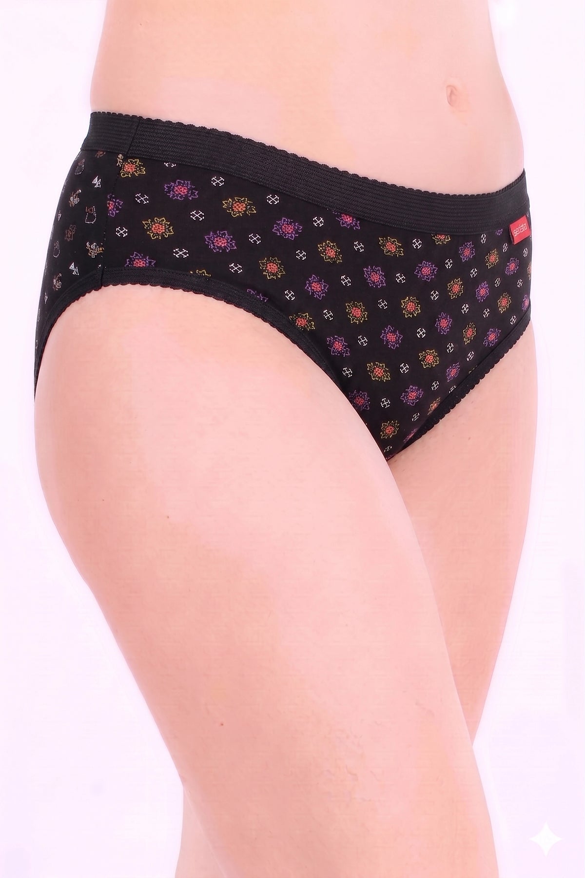 Yami OE Discharge Print Panties