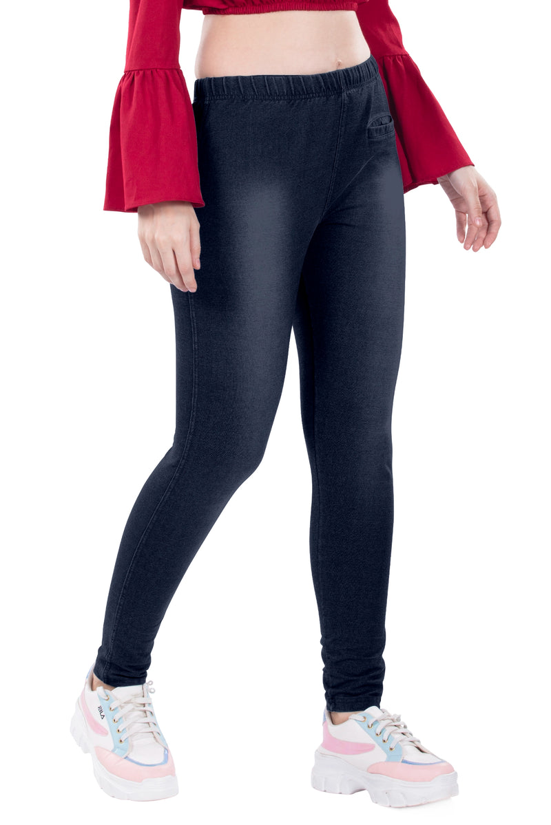 Kete Single Pocket Denim Jeggings