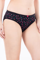 Nyla Fold Elastic Printed Panties