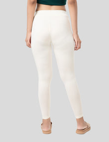 Ankle  Length Leggings | Pack of - 2 Pcs | EcoVero Tencel | Wrinkle-Free | Premium Ethnic Bottom Wear | 4-Way Stretch | Ankle Length Tights for Girls & Women in Vibrant Colors