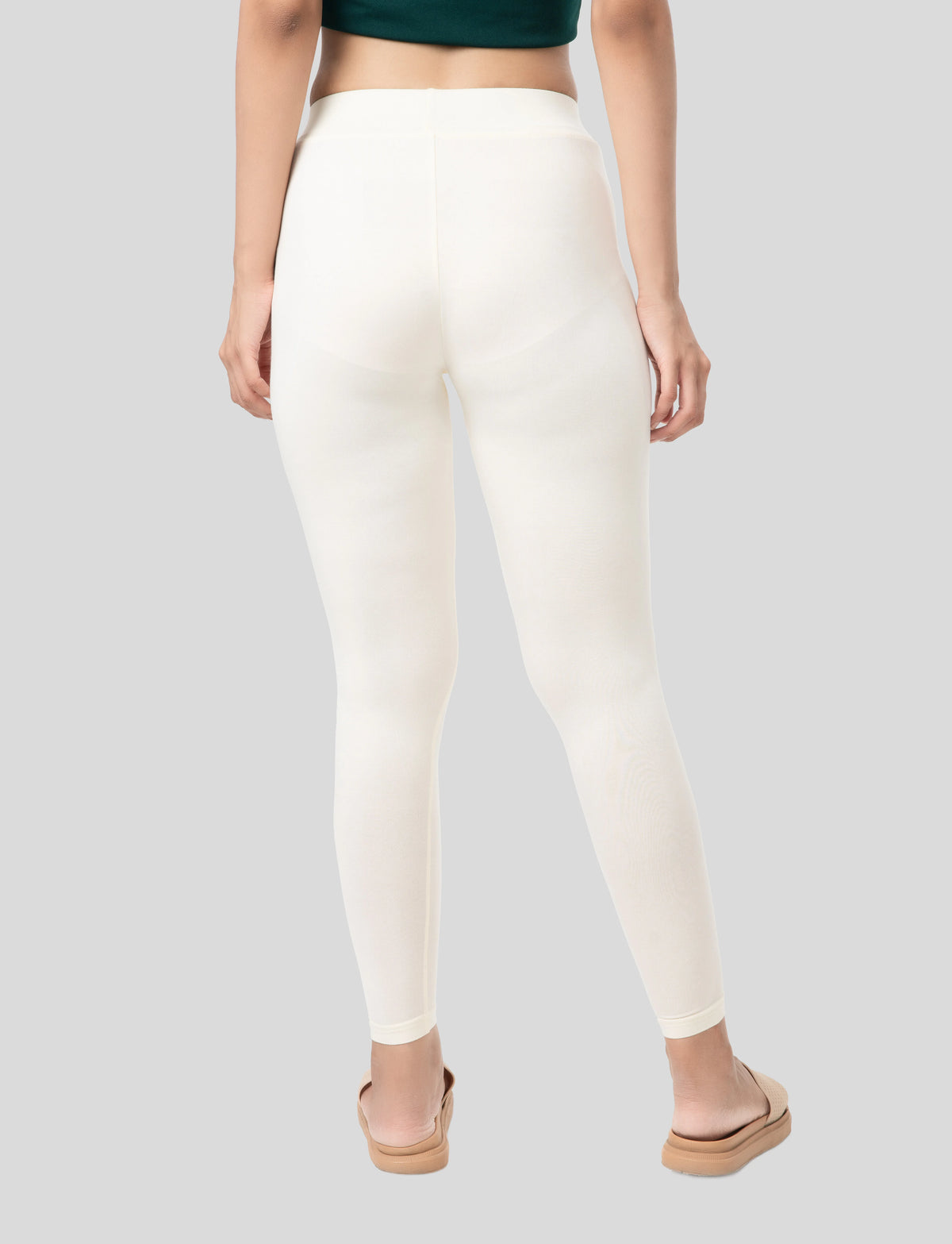 Ankle  Length Leggings | Pack of - 2 Pcs | EcoVero Tencel | Wrinkle-Free | Premium Ethnic Bottom Wear | 4-Way Stretch | Ankle Length Tights for Girls & Women in Vibrant Colors