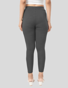 Ankle  Length Leggings | Pack of - 2 Pcs | EcoVero Tencel | Wrinkle-Free | Premium Ethnic Bottom Wear | 4-Way Stretch |  Anti-Chafing Ankle Length Tights for Girls & Women in Vibrant Colors