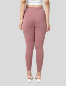 Ankle  Length Leggings | Pack of - 2 Pcs | EcoVero Tencel | Wrinkle-Free | Premium Ethnic Bottom Wear | 4-Way Stretch |  Anti-Chafing Ankle Length Tights for Girls & Women in Vibrant Colors