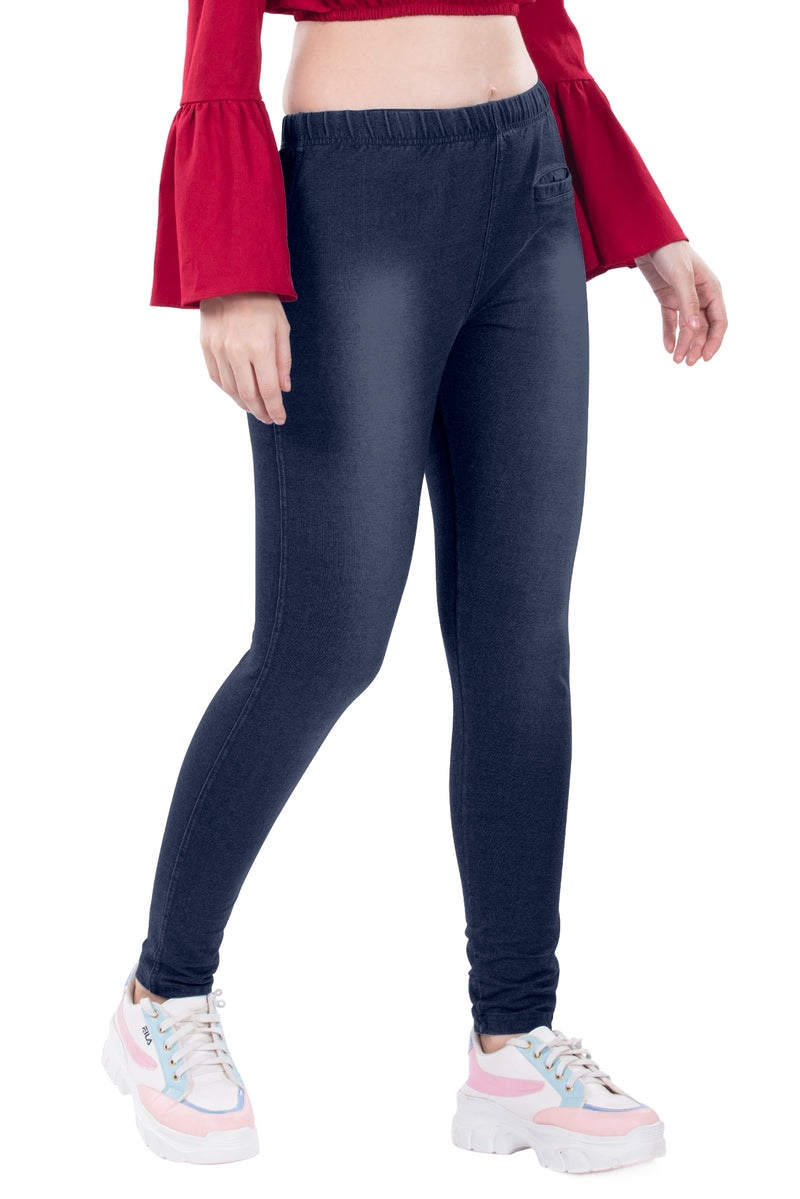 Kete Single Pocket Denim Jeggings