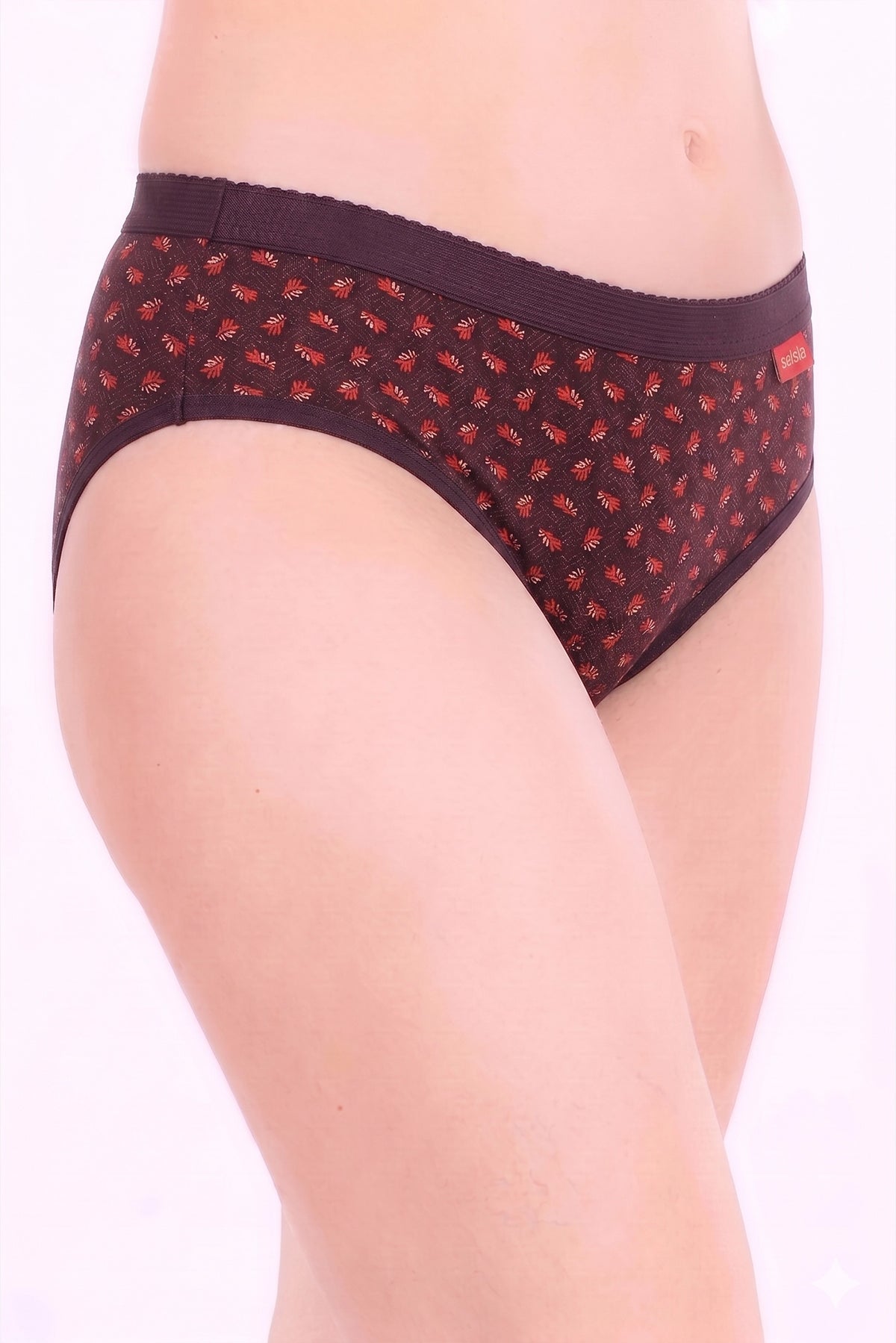 Yami OE Discharge Print Panties