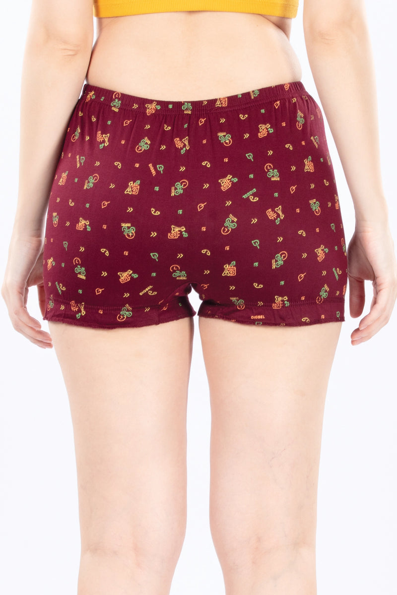 Bloomer Ie Print ( Pack Of 5 PC Combo )