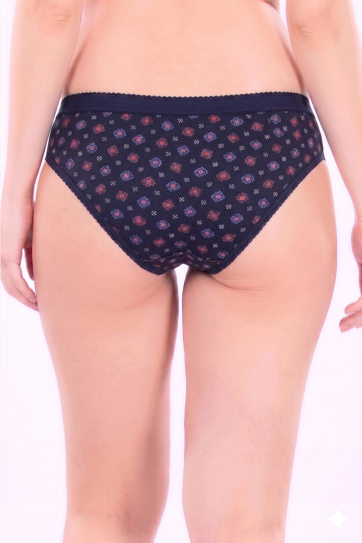 Yami OE Discharge Print Panties