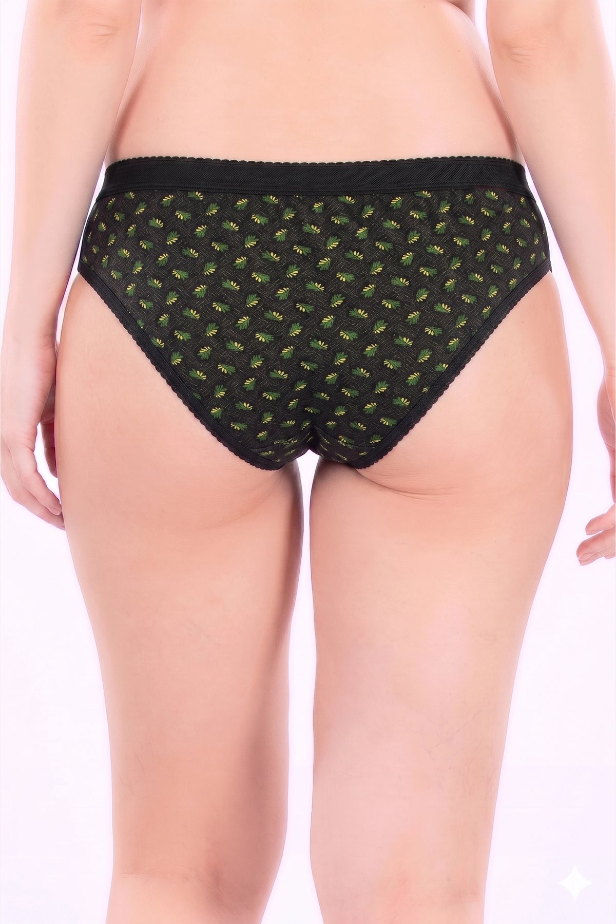 Yami OE Discharge Print Panties
