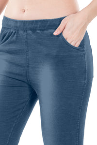 Asya Front And Back Pocket Denim Jeggings