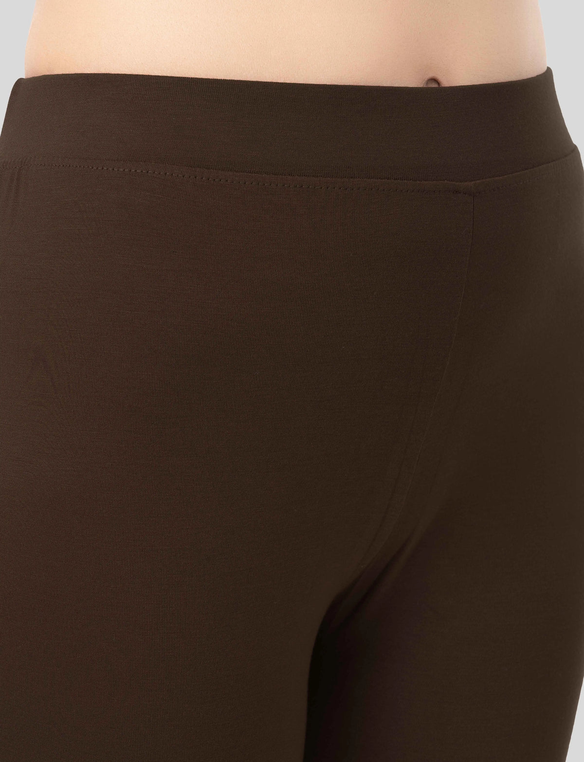 Ankle  Length Leggings | Pack of - 2 Pcs | EcoVero Tencel | Wrinkle-Free | Premium Ethnic Bottom Wear | 4-Way Stretch |  Anti-Chafing Ankle Length Tights for Girls & Women in Vibrant Colors