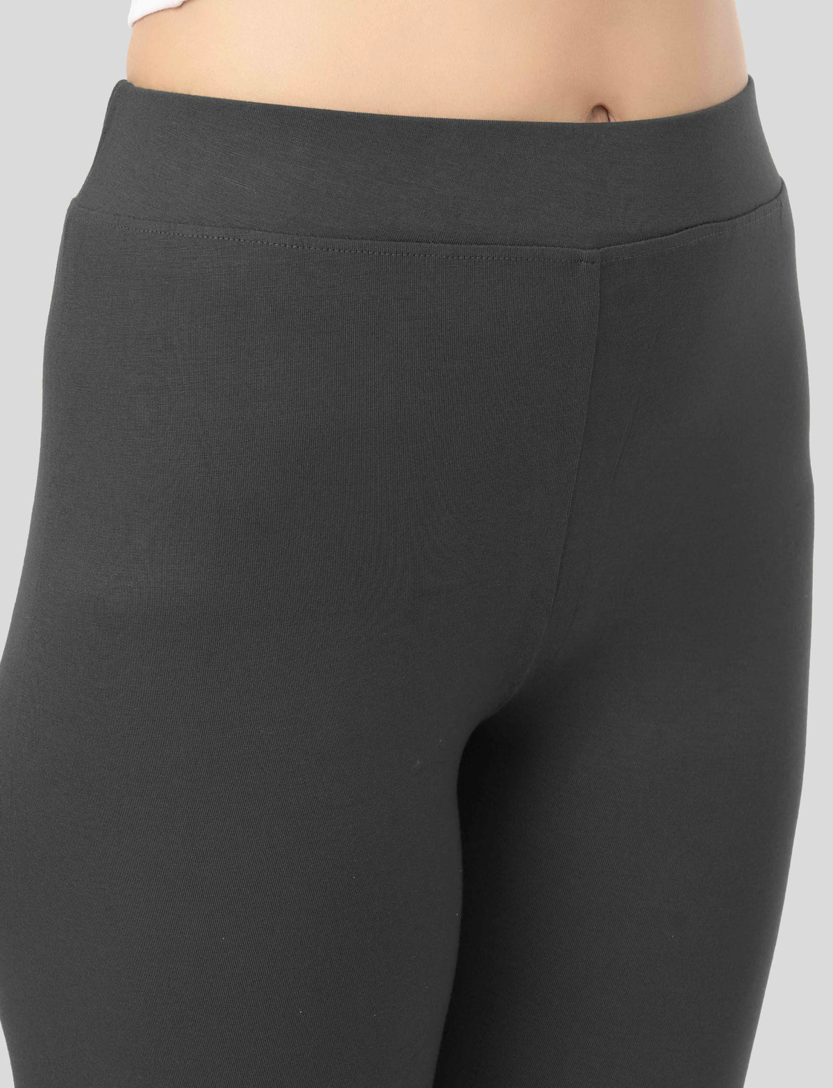 Ankle  Length Leggings | Pack of - 2 Pcs | EcoVero Tencel | Wrinkle-Free | Premium Ethnic Bottom Wear | 4-Way Stretch |  Anti-Chafing Ankle Length Tights for Girls & Women in Vibrant Colors