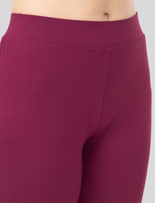 Ankle  Length Leggings | Pack of - 2 Pcs | EcoVero Tencel | Wrinkle-Free | Premium Ethnic Bottom Wear | 4-Way Stretch |  Anti-Chafing Ankle Length Tights for Girls & Women in Vibrant Colors