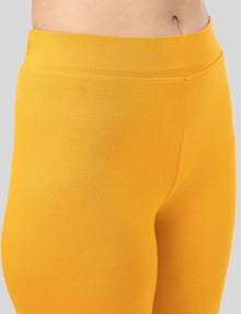 Ankle  Length Leggings | Pack of - 2 Pcs | EcoVero Tencel | Wrinkle-Free | Premium Ethnic Bottom Wear | 4-Way Stretch |  Anti-Chafing Ankle Length Tights for Girls & Women in Vibrant Colors
