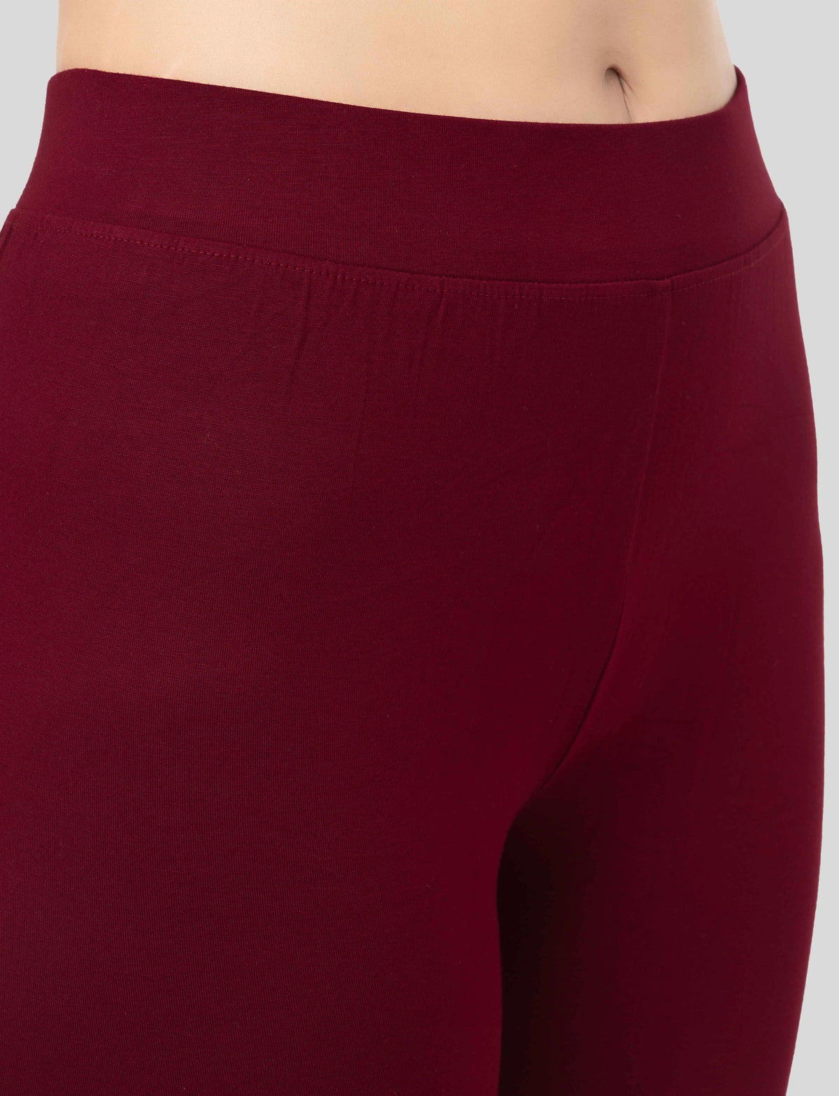 Ankle  Length Leggings | Pack of - 2 Pcs | EcoVero Tencel | Wrinkle-Free | Premium Ethnic Bottom Wear | 4-Way Stretch |  Anti-Chafing Ankle Length Tights for Girls & Women in Vibrant Colors